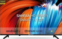 SANSUI 80 cm (32 inches) HD Ready Smart
  A+ LED Google TV JSWY32GSHD (Black)